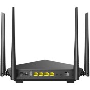 Resim Binbir Göz Bilgisayar Tenda V12 AC1200 4 Port 4 Anten Dualband Vdsl2/adsl2+ Modem Router 