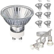 Resim Gu10 35 Watt Halojen Reflektör Ampul Sıcak Beyaz Kısılabilir, Gu10 Halojen 35w Halojen Ampuller, Gu10 Kısılabilir Sıcak Beyaz F26 Sürümü 