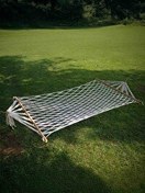 Resim Pikas Çift Kişilik Pamuklu Çift Sarım Çift Örgülü Hamak 