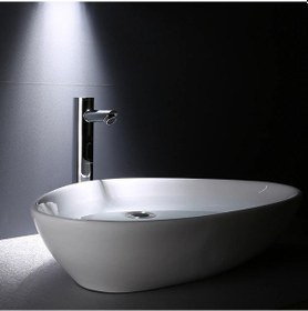 Resim Fause Kfb106-1 Tek Su Girişli Fotoselli Çanak Lavabo Bataryası 