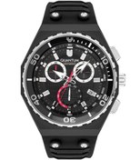 Resim Quantum HNG1012.651 Silikon Siyah 49 mm Erkek Kol Saati 