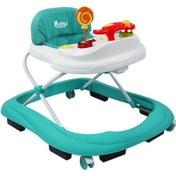 Resim Babyhope 217 Lüks Oyuncaklı Yürüteç Turkuaz 