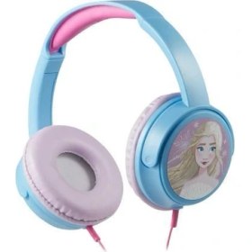 Resim Volkano Kablolu Kulaklık Disney Frozen Karlar Ülkesi Anna Elsa Çocuk Kulaklığı Lisanslı DY-6513-FZ 