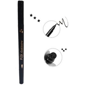 Resim Roesia Rose İki Taraflı Yıldız Figürlü Eyeliner 