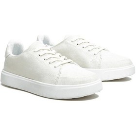 Resim Timberland Emerson Street Low Lace U Beyaz Kadın Sneaker 000000000102232651 Krem 