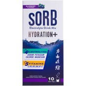 Resim SORB - Electrolyte Drink Mix - Elektrolit, Vitamin ve Mineral Yaban Mersinli 10 Saşe 