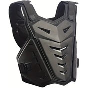 Resim Tongdashop Siyah One Size Ayarlanabilir Motosiklet Yeleği Koruyucu Ekipman 