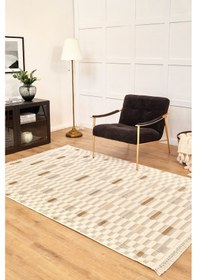 Resim Kaşmir Halı 7/24 Luna Glow 160x230 CM Salon Mutfak Halısı Kilim 