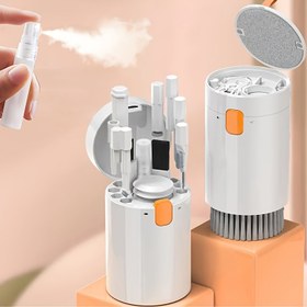 Resim 20-in-1 Elektronik Temizleyici Kiti - Airpods, iPad, iPhone, Bilgisayarlar, Şarj Kutuları, Dizüstü Bilgisayarlar, Telefonlar, Tabletler, Kulaklık, Kameralar için Çok Yönlü Cihaz ve Aksesuar Temizleme Çözümü - Depolama Kutusu, Kulaklık, Klavye ve Ekran Temizleyici, Elektronik Temizleme Kiti|Çok Fonksiyonlu Temizleyici|Dayanıklı Plastik İnşaat, Elektronik Tamir Aracı Kiti 