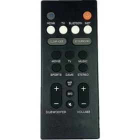 Resim Yamaha YAS-209 YAS-109 Hoparlör Için Uzaktan Kumanda Abs Hoparlör Yedek Uzaktan Kumanda (Yurt Dışından) 