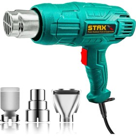 Resim Staxx Power American Hybrid Motorlu Akım Korumalı Bakır Rezistans Sıcak Hava Isı Tabancası 2 Kademeli 4000W 