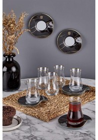 Resim Neva N3254 Marble Plus 6 Kişilik Çay Seti 