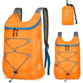 Resim Campfire Kamp Yürüyüş Çanta 