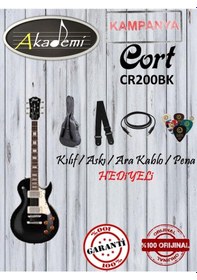 Resim Cort Cr200Bk Elektro Gitar 