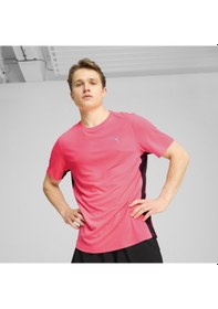 Resim Puma Run Favorite Velocity Tee Erkek T-shirt-sarı Sarı 