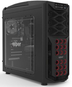 Resim Exper Pc Gamıng Flex Xcellerator Xc509 B450 R5 1600 32gb 1tb+480gb Ssd Gtx1650 4gb Fdos 