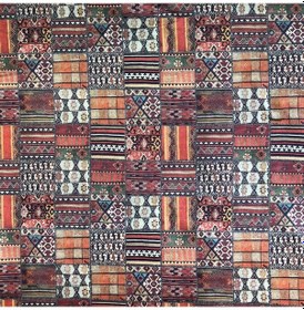 Resim Döşemelik Kumaş Dijital Baskı Kaşmir Desen 