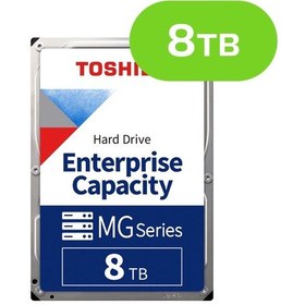 Resim Toshiba 8tb Mg10ada800e 3.5" 7200rpm 256mb 7-24 Enterprice Güvenlik Diski 