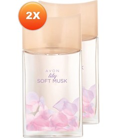Resim Avon Lily Soft Musk Kadın Parfüm Edt 50 ml İkili Set 