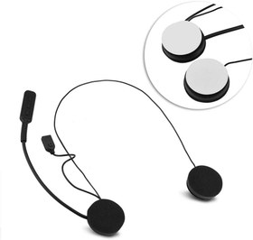 Resim Mugast Bluetooth kask kulaklık, Bluetooth 4.0 + EDR teknolojisi, kablosuz kulaklık, hoparlör, müzik, motosiklet kaskı, kulaklık, cep telefonu için 