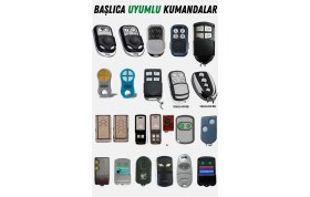 Resim Lucciola Wicom Uk-44 Akıllı Kodlanabilir Kumanda (Otomatik Kapı Motoru,kepenk,bariyer,panjur) 