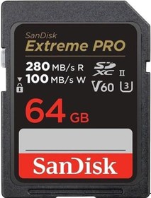Resim Sandısk 64gb Extreme Pro Sdsdxep-064g-gn4ın Sdxc Hafıza Kartı 