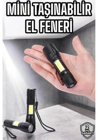 Resim Bfs Işıldak El Feneri Kamp Lambası Mini Taşınabilir Acil Durum Lambası Fener Led Işık Çok Renkli 