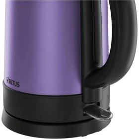 Resim Paslanmaz Çelik Kettle 1-2l, 220-240V, Garantili, Mor Renkli, Dayanıklı Tasarım 
