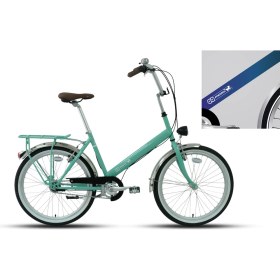 Resim Carraro Poni 24 24 Jant 45 cm 3-V Vb Mavi-Mor-Beyaz-Bukalemun Şehir Bisikleti 