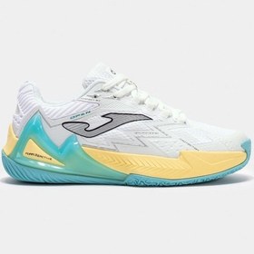 Resim Joma Open Kadın Beyaz Padel Tenis Ayakkabısı Topls2502om Beyaz 