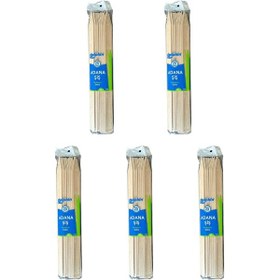 Resim Dolphin Bambum Ahşap Adana Çöp Şiş 5 x 25'li 35 CM 