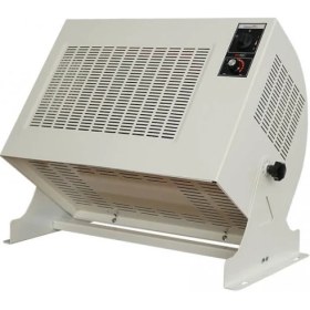 Resim HBPRO9000K Heatbox Pro 9000W Trifaze Elektrikli Fanlı Isıtıcı Krem 