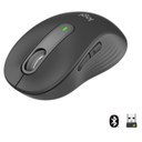 Resim LOGITECH 910-006253, M650 Signature, Siyah, Sağ El, USB Nano 2,4G Kablosuz, 4000dpi, Optik, 5 Tuşlu, 24ay Pil Ömrü, Sessiz Mouse 