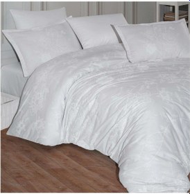 Resim Ranforce 100% Pamuk Tek Kişilik Yorgan Arnor V1 Beyaz 