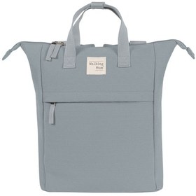 Resim Walking Mum Eco Mum Bebek Bakım Sırt Çantası Cloud Açık Gri 