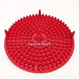Resim Dashanshop Kırmızı 1 Adet Araç Yıkama Kum Çakıl Filtre Funnel Kova Koruması Izolasyon Filesi 
