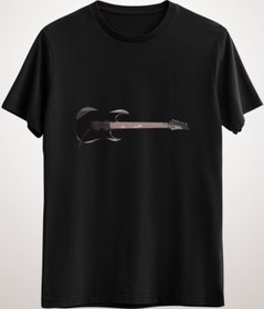 Resim GreenMint Unisex Siyah Faceted Gitar Guitar 