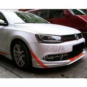 Resim Volkswagen Jetta Makyajsız 2011 - 2014 Ön Ek Plastik Ön Lip 