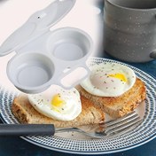 Resim Kolay Temizlenebilir Mikrodalga Yumurta Poşe & Omlet Makinesi - Mükemmel Şekil, Hızlı Hazırlık, Mutfaklar & Restoranlar için Sağlıklı Pişirme Aleti 