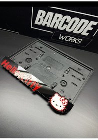 Resim Hello Kitty Motor Plakalık 