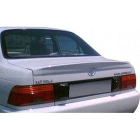 Resim Toyota Corolla Uyumlu Efsane Kasa Anatomik Spoiler 1993-1998 - Mat Siyah STR-1091 