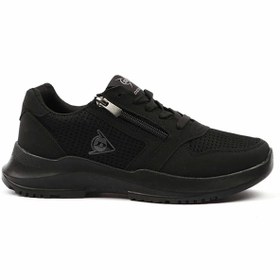 Resim Dunlop Siyah Fermuarlı Sneaker Kadın Günlük Spor Ayakkabı DNP-1716SIYAH 