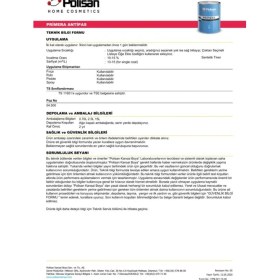 Resim Polısan Prımera Antıpas 2,5 Lt Kırmızı 