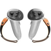Resim Pazly Hıbloks 1 Çift Oculus Quest 3 Esnek Kılıf Silikon Kutu Örtüsü Vr Kolu Kontrol Kutusu İle Kayış 