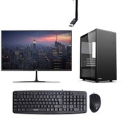 Resim İzoly M110 Glass X i5 3470 22" 16 GB RAM 256 GB SSD FreeDOS Masaüstü Bilgisayar 