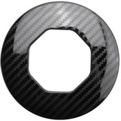 Resim Springsun "mg Zs Ev Hs Mg5 Mg6 İçin Lüks Karbon Fiber Direksiyon Kılıfı - Ter Emici & Kolay Montaj" Diğer 