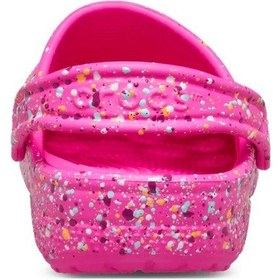 Resim Crocs Classic Paint Splatter Clog K Kız Çocuk Terlik 210349 Pembe 