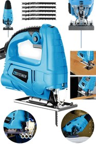 Resim STEİNER Alman 4000 W Sjs Metal Şanzuman 6 Kademe Devirli Bakır Sargili Dekupaj Testere Makinesi 5uç 