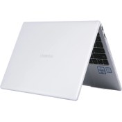 Resim AktarMobile Huawei Matebook D14 2021 Uyumlu Kılıf Koruyucu Kapak Parlak Şeffaf Tasarım Hava Kanallı 