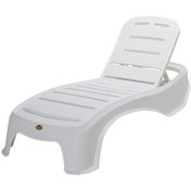 Resim Luna Titan Şezlong Beyaz 